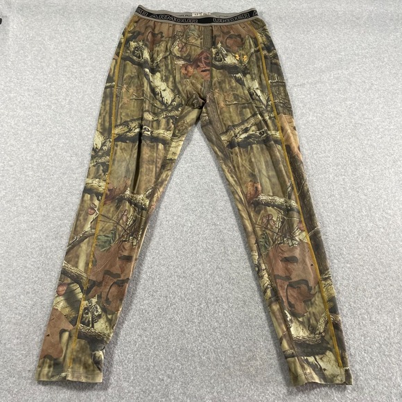 Under Armour Camo Compression Leggings Mens XL Outdoors Hiking - Picture 1 of 5